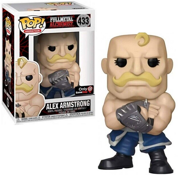 Alex Armstrong #433 - Full Metal Alchemist Funko Pop! Animation [GameStop Exclusive]