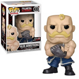 Alex Armstrong #433 Fullmetal Alchemist Funko Pop! GameStop Exclusive vinyl figure in box and out of box