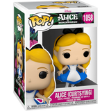 Alice Curtsying #1058 Disney Alice in Wonderland 70th Funko Pop in box