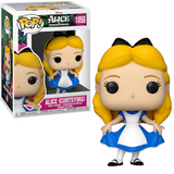 Alice Curtsying #1058 Disney Alice in Wonderland 70th Funko Pop in box and out of box