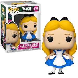 Alice [Curtsying] #1058 - Alice in Wonderland 70th Funko Pop!