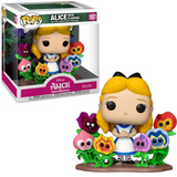 Alice with Flowers #1057 Alice in Wonderland Deluxe Funko Pop in box and out of box