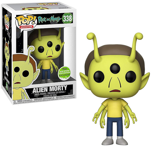 Alien Morty #338 - Rick and Morty Funko Pop! Animation [2018 Spring Convention Exclusive]