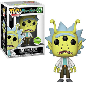 Alien Rick #337 - Rick & Morty Funko Pop! Animation [2018 Spring Convention Exclusive]