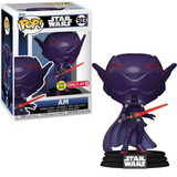 Am #503 Star Wars Visions GITD Target Exclusive Funko Pop figure displayed in and out of the box