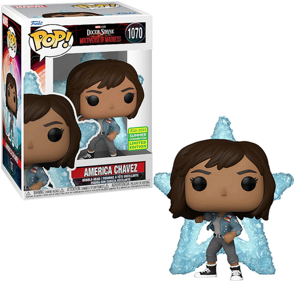 America Chavez #1070 - Doctor Strange in the Multiverse of Madness Funko Pop! [2022 Summer Convention Limited Edition]