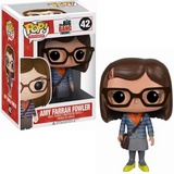 Amy Farrah Fowler #42 Big Bang Theory Funko Pop — in box and out of box display