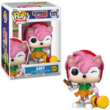 Amy #1171 Sonic the Hedgehog Funko Pop Wink Chase figure in box and out of box