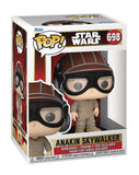 Anakin Skywalker With Helmet #698 Star Wars The Phantom Menace 25th Funko Pop! inside display box