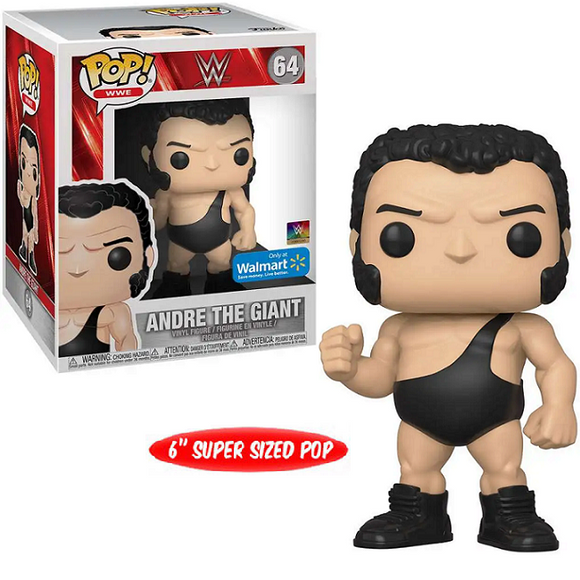 Andre The Giant #64 - Wrestling Funko Pop! WWE [6-Inch Walmart Exclusive]