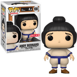 Andy Bernard Sumo Suit #1061 The Office Funko Pop TV Target Exclusive figure in box and out of box