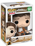 Andy Dwyer with Guitar and Apron #501 Parks and Recreation Funko Pop in box