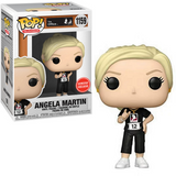Angela Martin #1159 Funko Pop The Office GameStop Exclusive figure in box and out of box