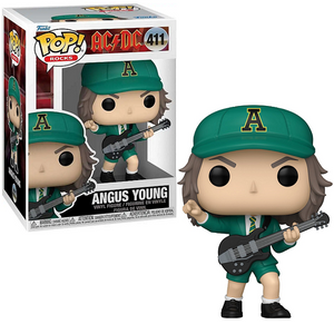 Angus Young #411 - AC/DC Funko Pop! Rocks [Green]