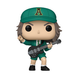 Angus Young #411 - AC/DC Funko Pop! Rocks [Green] out of box glam shot