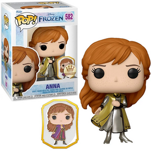 Anna #582 - Disney Ultimate Princess Funko Pop! [Gold with Pin Funko Exclusive]