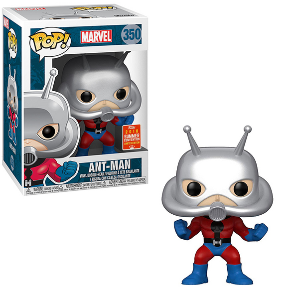 Ant-Man #350 Hank Pym Marvel Funko Pop 2018 Summer Exclusive in box and out of box