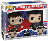 Anthony and Joseph Russo Director Funko Pop 2021 Summer Virtual Funkon Exclusive 2000 Pieces 2-Pack in box