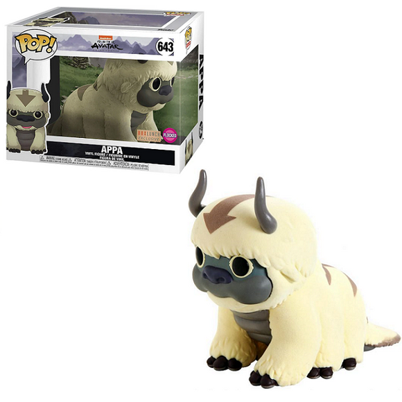 Appa #643 - Avatar The Last Airbender Funko Pop! [Flocked Box Lunch Exclusive]