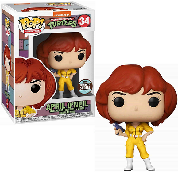 April O'Neil #34 - Teenage Mutant Ninja Turtles Funko Pop! Retro Toys [Specialty Series]