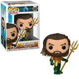Aquaman #1301 Aquaman and the Lost Kingdom Funko Pop in box and out of box