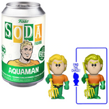 Aquaman DC Funko Soda figure in can and out of can