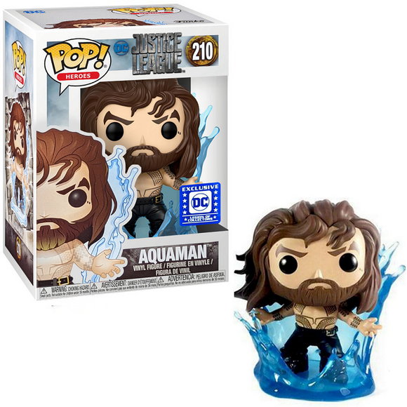 Aquaman #210 Summoning Wave Justice League Funko Pop