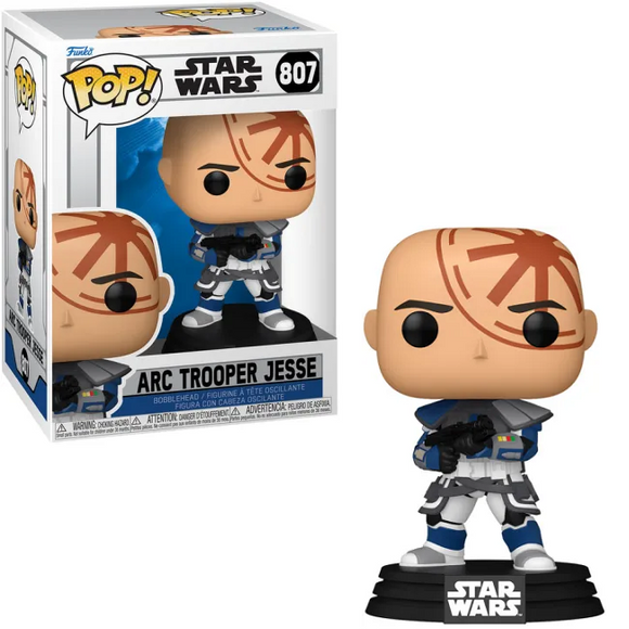 ARC Trooper Jesse #807 Funko Pop! in box and out of box