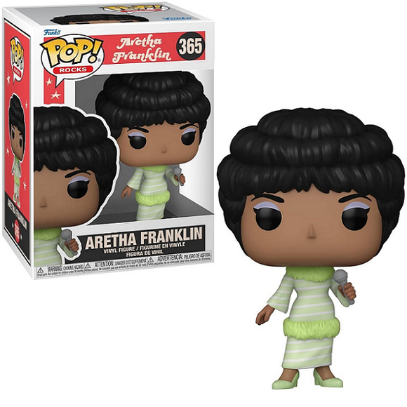 Aretha Franklin #365 - Aretha Franklin Funko Pop! Rocks [Green Dress]