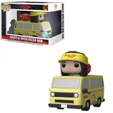 Argyle Riding Surfer Boy Pizza Van #113 Stranger Things Funko Pop Rides Target Exclusive figure in box and out of box
