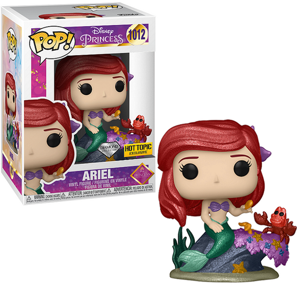 Ariel #1012 - Disney Princess Funko Pop! [Diamond Hot Topic Exclusive]