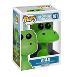 Arlo #161 The Good Dinosaur Funko Pop displayed inside the box, front view