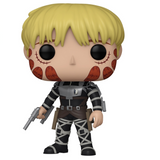 Armin Arlelt #1447 Attack on Titan Funko Pop Animation Chase figure out of box front view