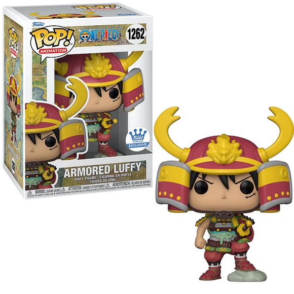 Armored Luffy #1262 - One Piece Funko Pop! Animation [Funko Exclusive]