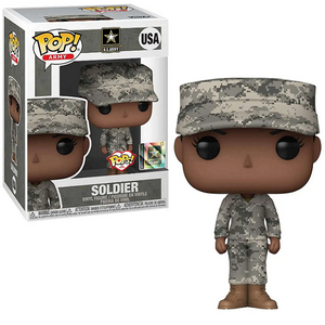 Army Soldier Female #USA - Military Funko Pop! Army [African American Cammies]