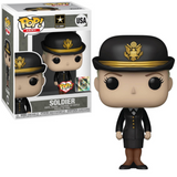 Army Soldier Female USA Funko Pop Military Army Caucasian dress uniform in box and out of box
