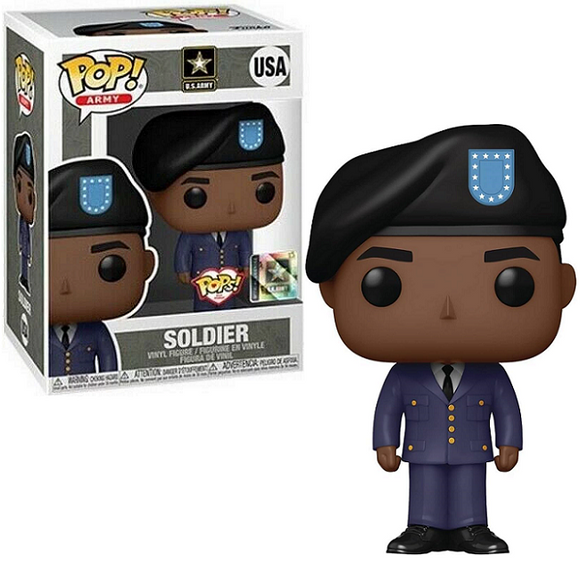 Army Soldier Male #USA - Military Funko Pop! Army [African American Dress Uniform]