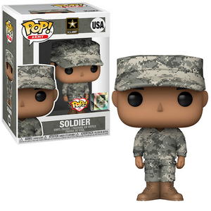 Army Soldier Male #USA - Military Funko Pop! Army [Hispanic Cammies]