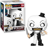 Art the Clown #1590 Terrifier Funko Pop! in box and out of box