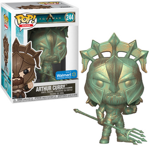 Arthur Curry as Gladiator #244 - Aquaman Funko Pop! Heroes [Patina WalMart Exclusive]