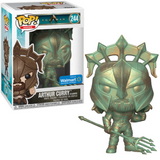 Arthur Curry as Gladiator #244 Aquaman Patina Walmart Exclusive Funko Pop in box and out of box
