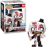 Art the Clown Bloody #1898 Terrifier 3 EE Exclusive Funko Pop figure in box and out of box
