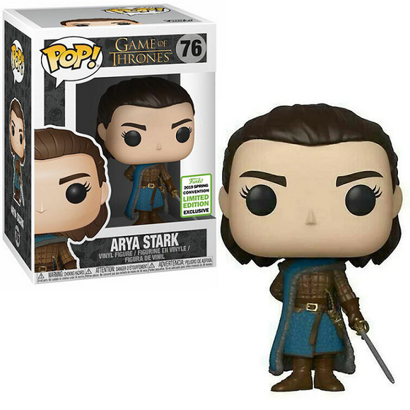 Arya Stark #76 - Game of Thrones Funko Pop! [2019 Spring Convention Exclusive]
