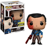 Ash Bloody #395 Funko Pop Ash vs Evil Dead Entertainment Earth Exclusive figure in box and out of box