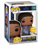 Asha With Star #1390 Disney Wish Funko Pop figure in original box