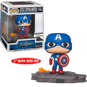 Assemble Series Captain America #589 – Avengers Funko Pop! [6-Inch Amazon Exclusive]