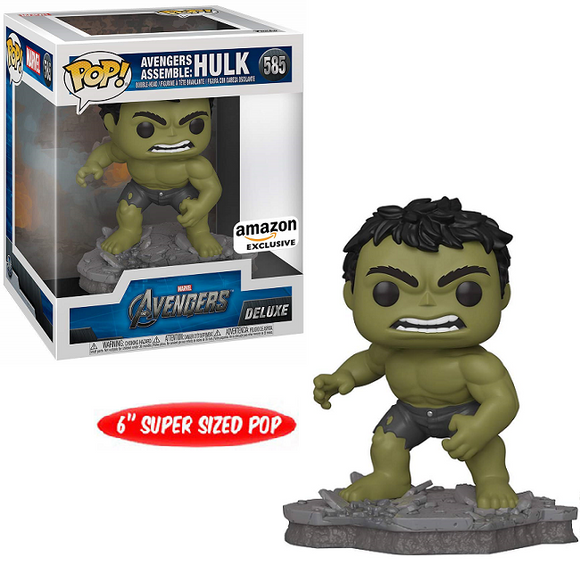 Assemble Series Hulk #585 – Avengers Funko Pop! [6-Inch Amazon Exclusive]