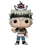 Asta with Nero #1550 Black Clover Funko Pop figure out of box, front view