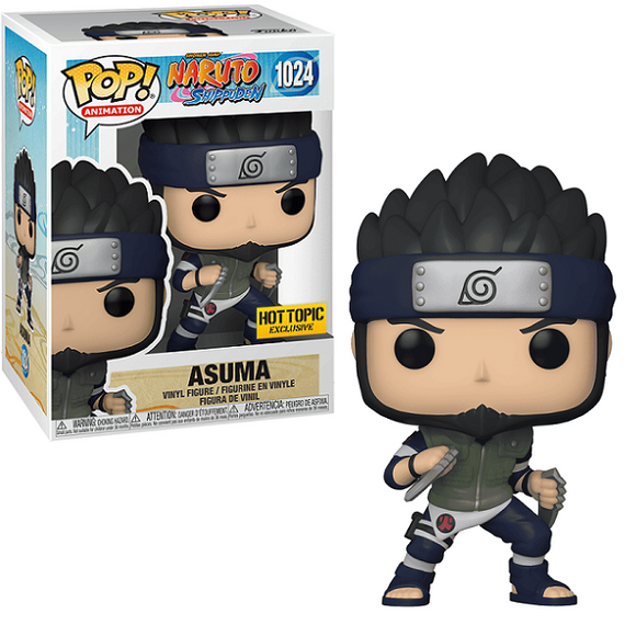 Asuma #1024 - Naruto Shippuden Funko Pop! Animation [Metallic Hot Topic Exlusive]