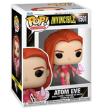 Atom Eve Funko Pop #1501 displayed inside the original Funko Pop box